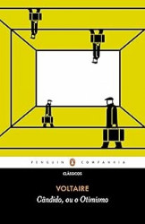 Capa de Cândido ou O otimismo - Voltaire