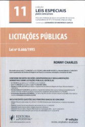 Capa de Licitações públicas - Ronny Charles
