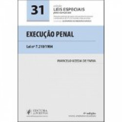 Capa de Execução penal - Marcelo Uzeda de Faria