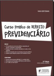 Capa de Curso prático de direito previdenciário - Ivan Kertzman