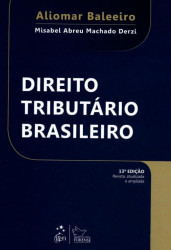 Capa de Direito tributário brasileiro - Aliomar Baleeiro; Misael Abreu Machado Derzi
