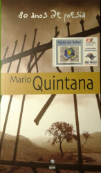Capa de 80 anos de poesia - Mário Quintana