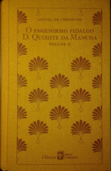 Capa de O engenhoso fidalgo Dom Quixote de La Mancha volume 2 - Miguel de Cervantes