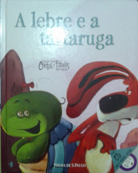 Capa de A lebre e a tartaruga - 