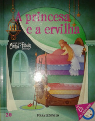 Capa de A princesa e a ervilha - 