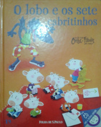 Capa de O lobo e os sete cabritinhos - 