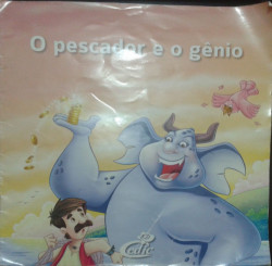 Capa de O pescador e o gênio - 
