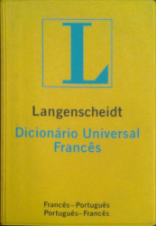 Capa de Dicionário Universal Francês - 