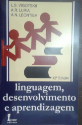 Capa de Linguagem, desenvolvimento e aprendizagem - L. S. Vygotsky; A. R. Luria; A. N. Leontiev