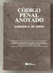 Capa de Código Penal anotado - Damásio E. de Jesus