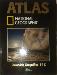 Capa de Atlas - Dicionário Geográfico - F/K - 