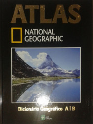 Capa de Atlas - Dicionário Geográfico - A/B - 