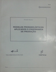 Capa de Modelos probabilísticos aplicados à engenharia de produção - Reinaldo Morabito