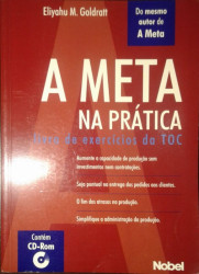 Capa de A meta na prática - Eliyahu M. Goldratt