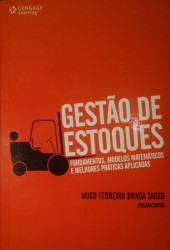 Capa de Gestão de estoques - Hugo Ferreira Braga Tadeu Org.