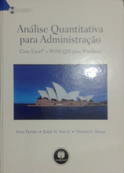 Capa de Análise quantitativa para administração - Barry Render Ralph M. Stair Jr. Michael E. Hanna