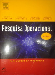 Capa de Pesquisa operacional - Marcos Arenales Vinícius Armentano Reinaldo Morabito Horacio Yanasse