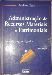 Capa de Administração de recursos materiais e patrimoniais - Hamilton Pozo