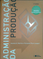 Capa de Administração da produção - Petrônio G. Martins Fernando Piero Laugeni