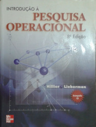 Capa de Introdução à pesquisa operacional - Frederick S. Hillier Gerald J. Lieberman