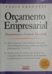 Capa de Orçamento empresarial - Fábio Frezatti