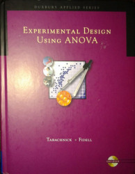 Capa de Experimental designs using ANOVA - Barbara G. Tabachnick