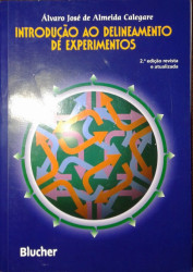 Capa de Introdução ao delineamento de experimentos - Álvaro José de Almeira Calegare
