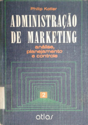 Capa de Administração de marketing volume 2 - Philip Kotler