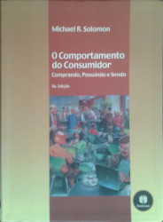 Capa de O comportamento do consumidor - Michael R. Solomon