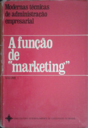 Capa de A função de marketing - 