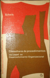 Capa de Consultoria de procedimentos - Edgard H. Schein
