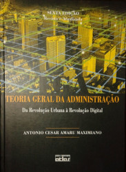 Capa de Teoria geral da administração - Antonio Cesar Amaru Maximiano