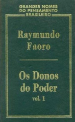 Capa de Os donos do poder volume 1 - Raymundo Faoro
