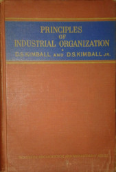 Capa de Principles of industrial organization - D. S. Kimball D. S. Kimball Jr.