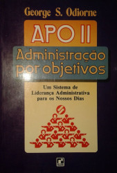 Capa de Administração por objetivos - APOII - George S. Odiorne