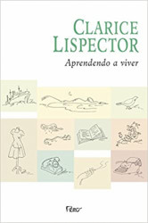 Capa de Aprendendo a viver - Clarice Lispector