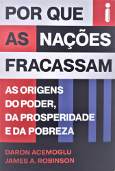 Capa de Por que as nações fracassam - Daron Acemoglu; James Robinson