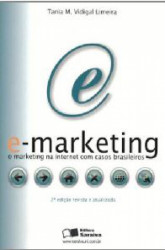 Capa de E-Marketing. - Tania M Vidigal Limeira