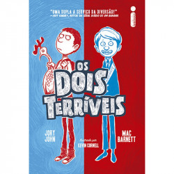 Capa de Os dois terríveis - Jory John, Mac Barnett