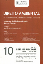 Capa de Direito Ambiental - Leonardo de Medeiros Garcia e Romeu Thomé