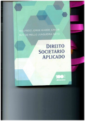 Capa de Direito societário aplicado - Walfrido Jorge Warde Júnior; Ruy de Mello Junqueira Neto