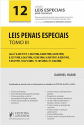 Capa de Leis penais especiais, tomo III - Gabriel Habib
