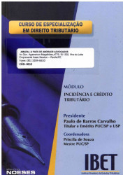 Capa de Curso de especialização em direito tributário - Paulo de Barros Carvalho