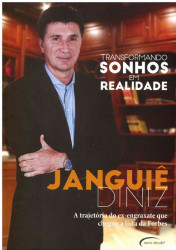 Capa de Transformando Sonhos em Realidade - Janguiê Diniz