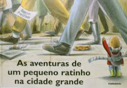 Capa de As aventuras de um pequeno ratinho na cidade grande - Simon Prescott