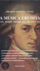 Capa de A MÚSICA ERUDITA - Ibrahim Abrahão Chaim