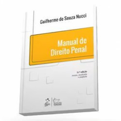 Capa de Manual de direito penal - Guilherme de Souza Nucci