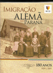Capa de Imigração alemã no Paraná - Harto Viteck; Neri Wagner