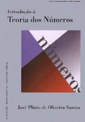 Capa de Introdução à teoria do números - José Plínio de Oliveira Santos