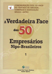 Capa de A Verdadeira Face dos 50 Empresários Nipo Brasileiros - Jornal São Paulo Shimbum